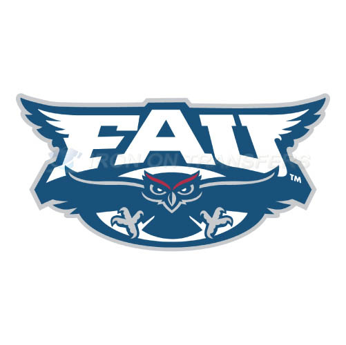 Florida Atlantic Owls Logo T-shirts Iron On Transfers N4376 - Click Image to Close